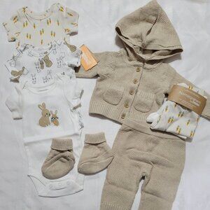 Gymboree Homegrown 100% organic Cotton Up To 7 lbs. NWT Lot. Mixed Bin Z33